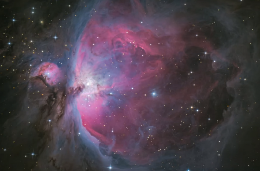 Астраханка сделала лучший снимок туманности Ориона