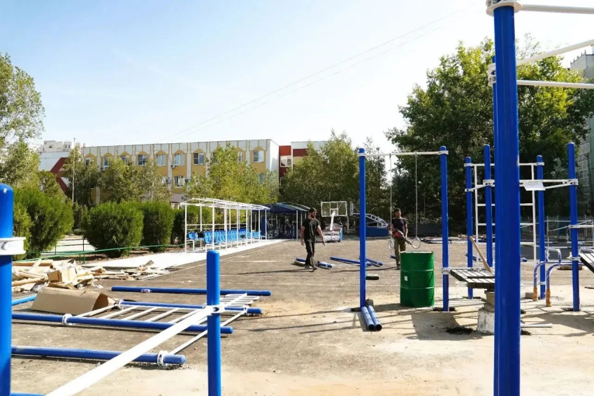 В Астрахани появится первая «умная» спортплощадка