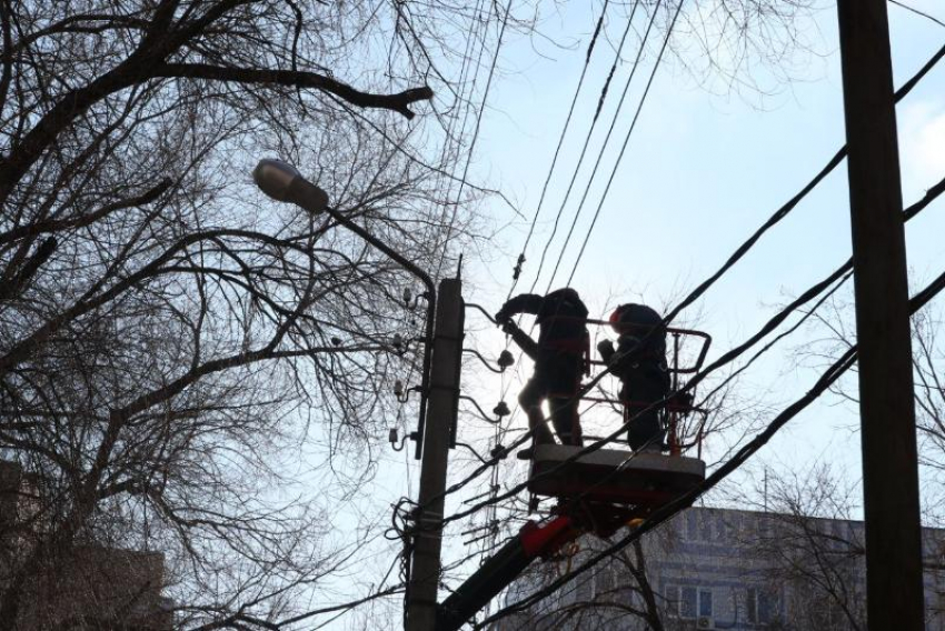Астраханцы в Кировском районе временно остались без света