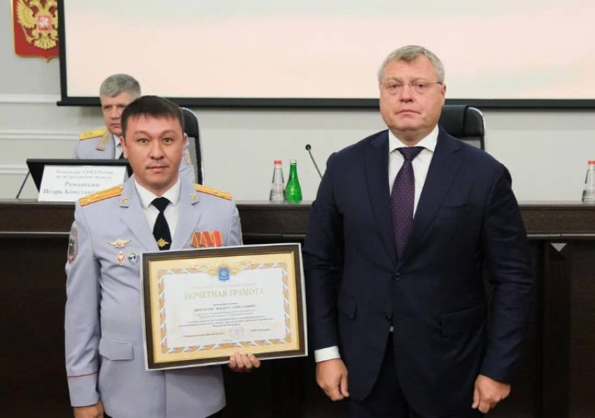 Игорь Бабушкин поблагодарил астраханскую полицию за борьбу с криминалом