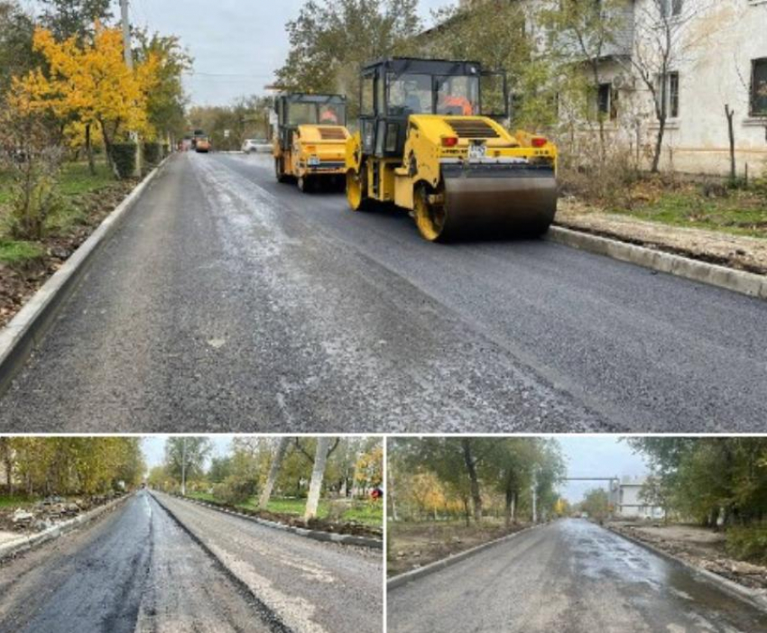 В Астрахани завершается ремонт улицы Мосина в рамках нацпроекта 