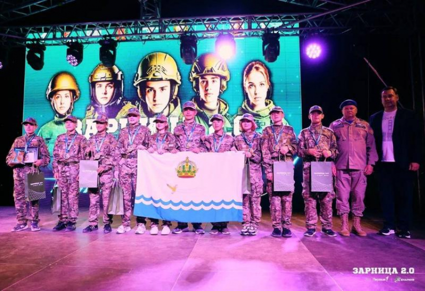 Астраханские команды заняли призовые места окружного этапа «Зарницы 2.0»