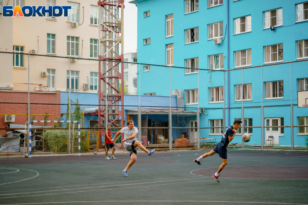 футбол в Астрахани 