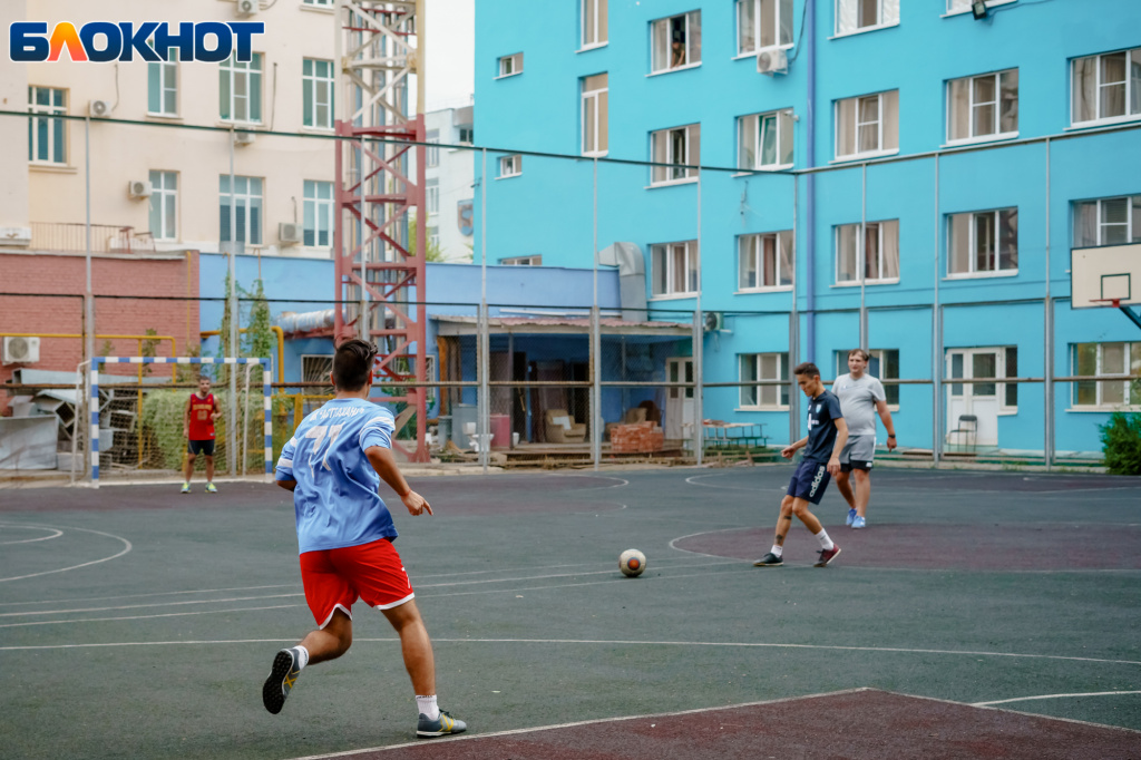 футбол в Астрахани 