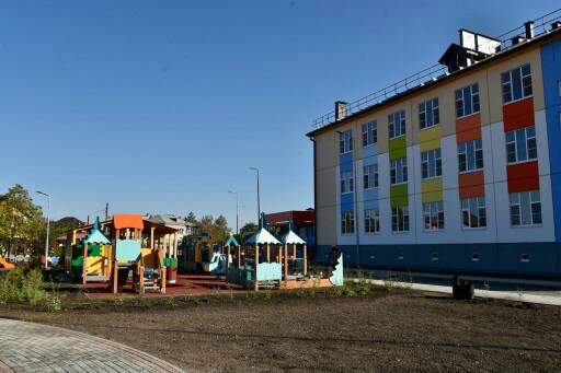 Новый детский сад в Астрахани, в Астрахани строят детский сад, астраханский детский сад
